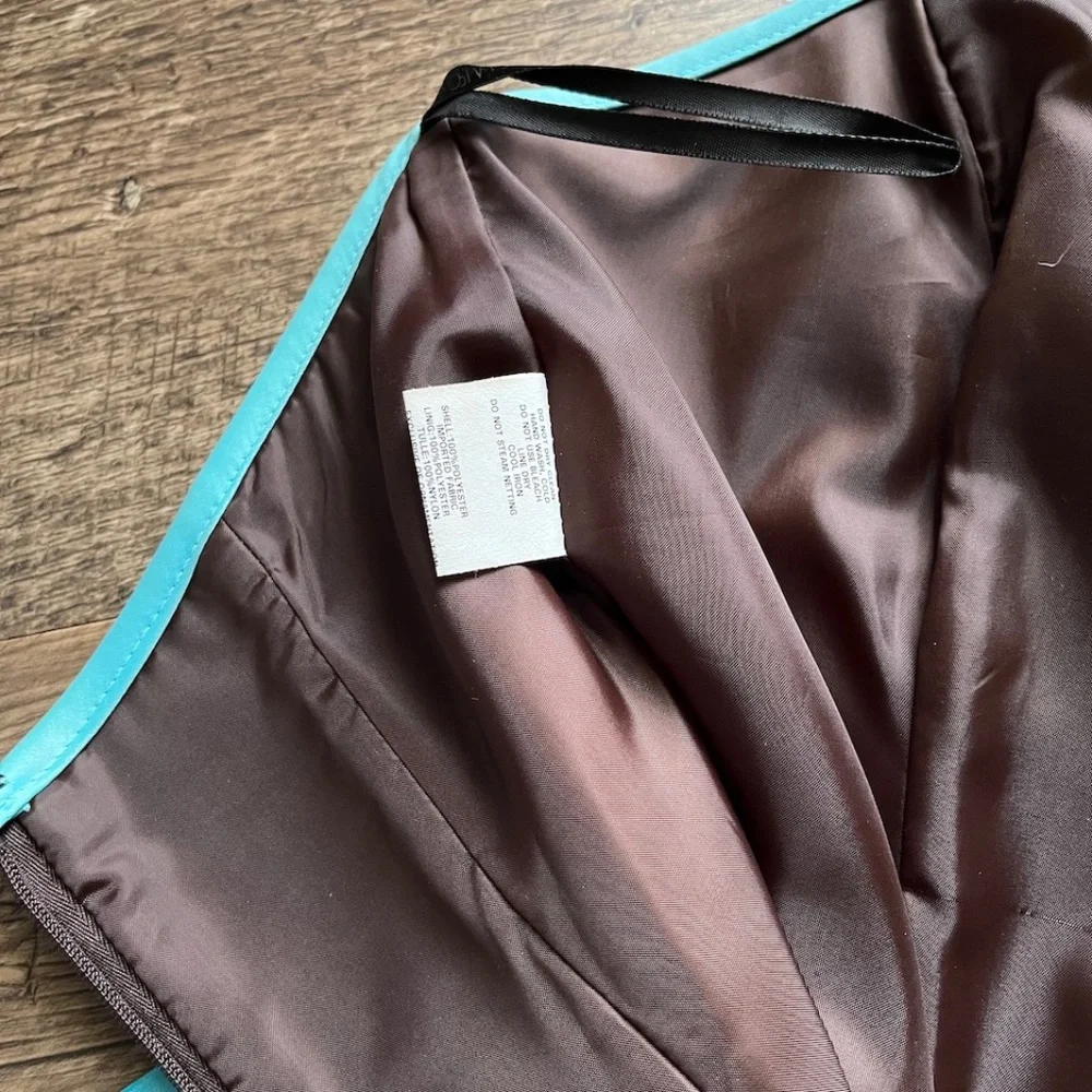 Vintage Jessica McClintock for Gunne Sax Strapless Party Dress, Size 3 - Picture 7 of 10